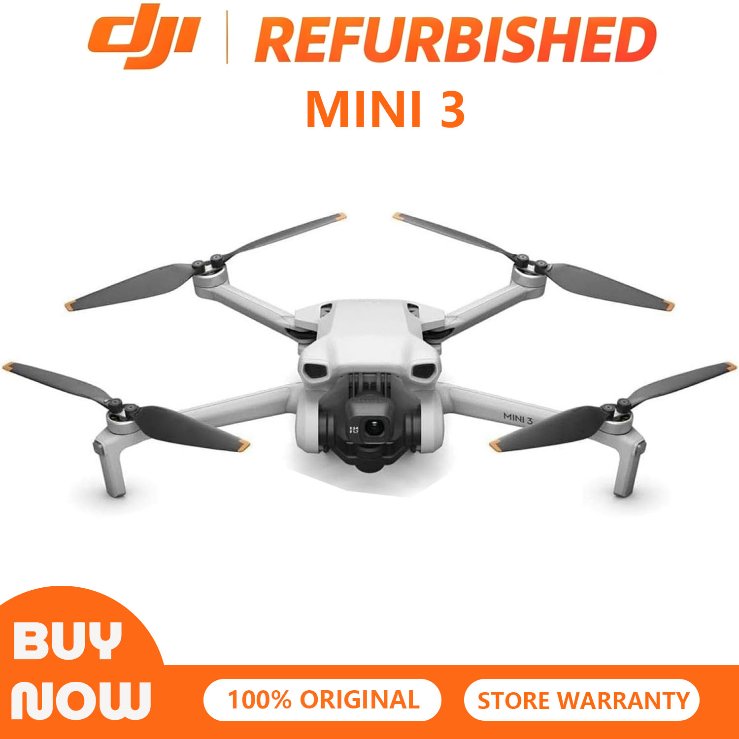 Drone Gimbal 3 Axis - Refurbished Used DJI Mini 3 Drone