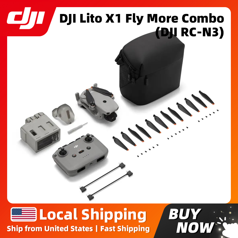 DJI Lito X1 Fly More Combo (DJ - огляд і ціна Drone Gimbal 3 Axis