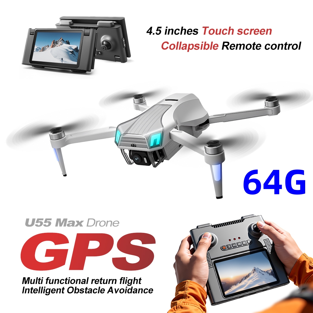 NCZOBOE U55 Drone Professional - огляд і ціна Drone Gimbal 2 Axis