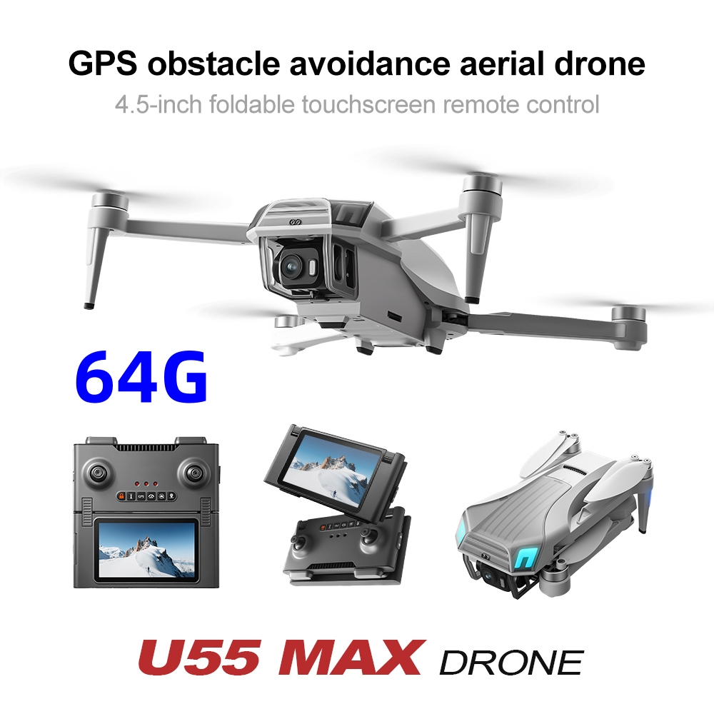 NCZOBOE U55 Drone Professional - огляд і ціна Drone Gimbal 2 Axis