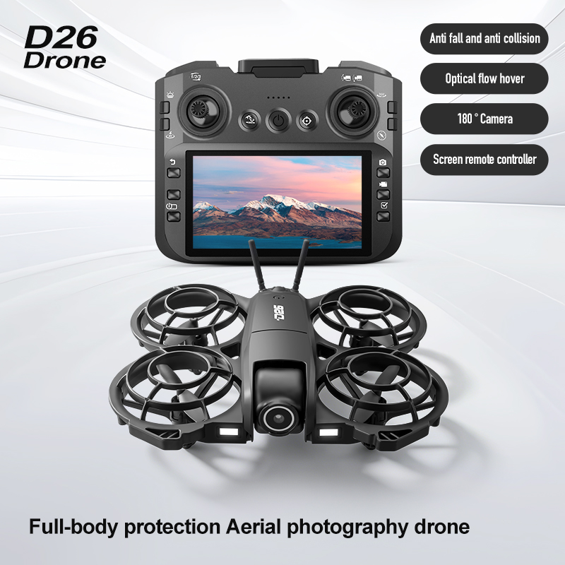 D26 Drone 4K Aerial HD 180° Ca - огляд і ціна Drone Gimbal 2 Axis